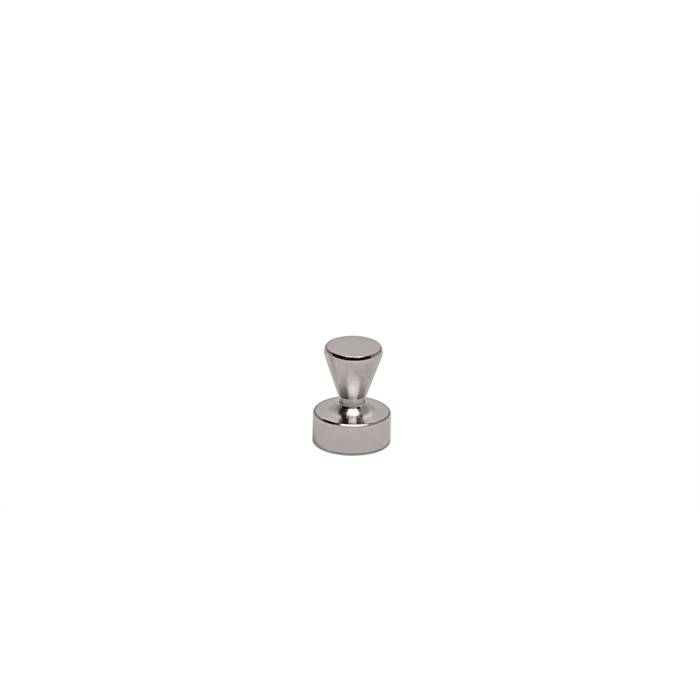 Neodym-Kegelmagnet 12mm Durchmesser nickel-1