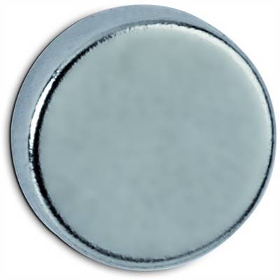 Maul Neodym-Magnet, Ã 10x3 mm, 2 kg Haftkraft, 10 St./Set hellgrau-0