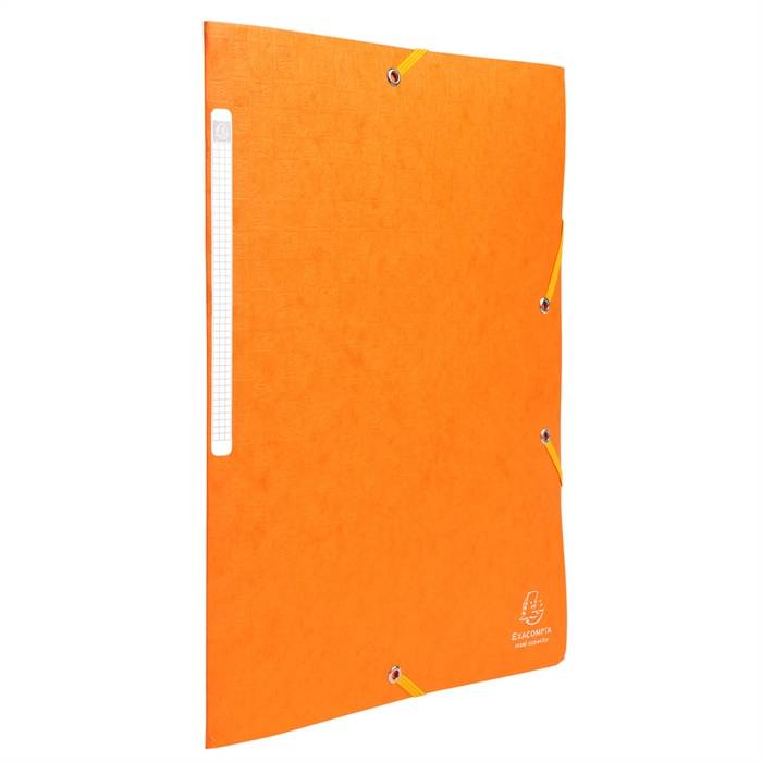 Sammelmappe mit Gummizug und 3 Klappen aus Monoblock Scotten Manila-Karton 425g/qm für Format DIN A4-2