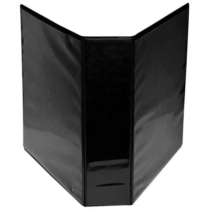Präsentationsringbuch Kreacover A4 60mm 4 Ringe schwarz-2