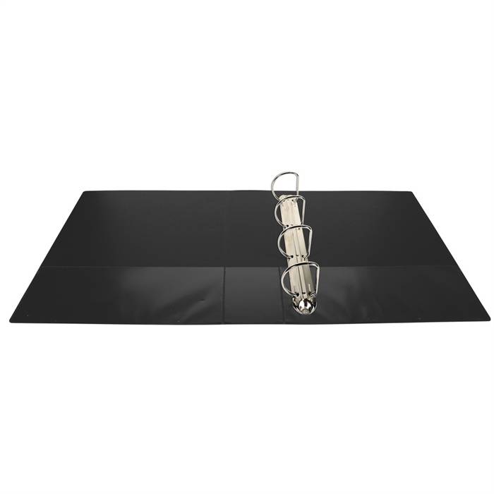 Präsentationsringbuch Kreacover A4 60mm 4 Ringe schwarz-3