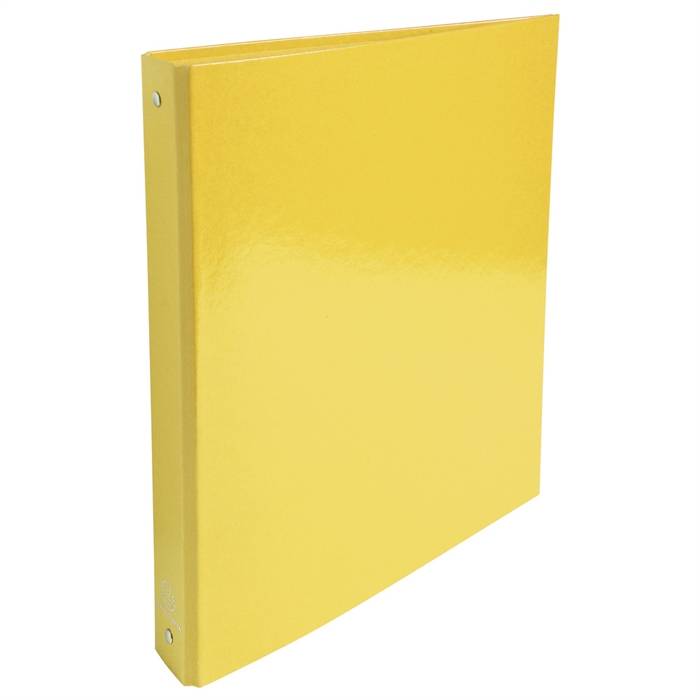 Ringbuch Iderama A4 Pappe 4 Ringe 30mm gelb