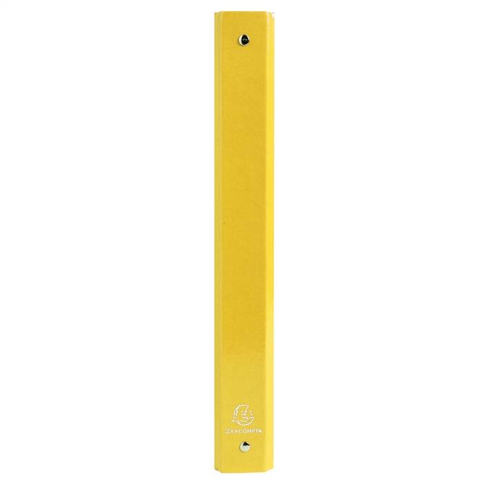 Ringbuch Iderama A4 Pappe 4 Ringe 30mm gelb-1