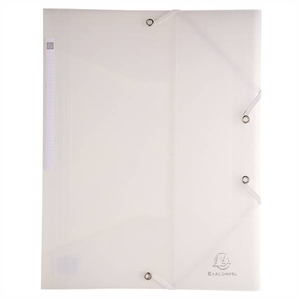 Eckspannmappe Chromaline A4 PP 500my transparent