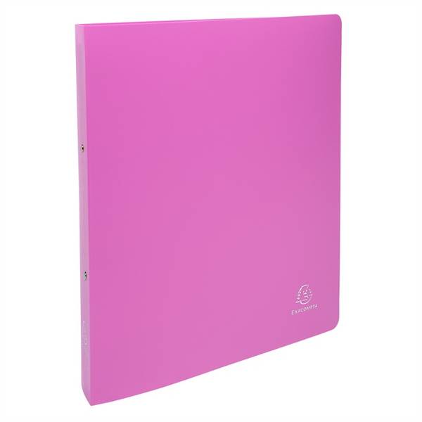 Ringbuch Uni A4 Maxi PP 2 Ringe 30mm rosa