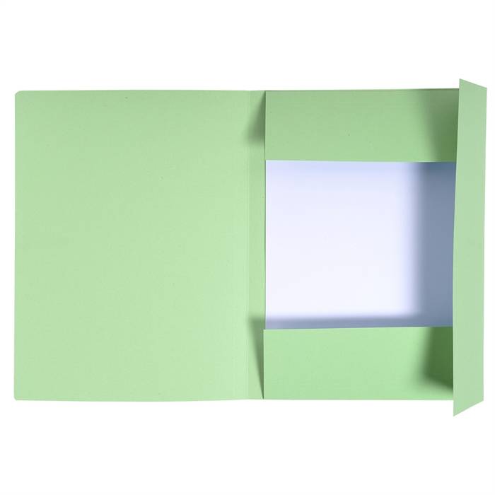 EXACOMPTA Aktenmappe, DIN A4, Karton, pastellgrün (8700327)-1