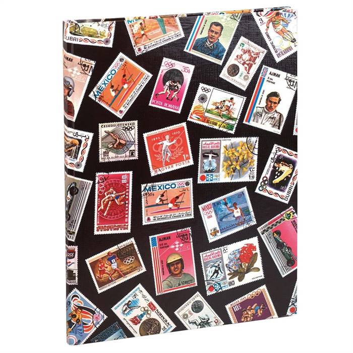Briefmarken Einsteckalbum Sport, 16 Seiten, 16,5x22,5cm-2