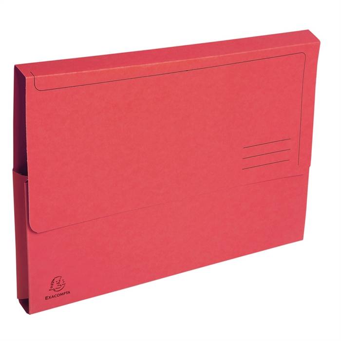 10er Packung Aktenmappen mit Verschlußkappe aus Recycling-Karton 290g Forever, für Format DIN A4-4