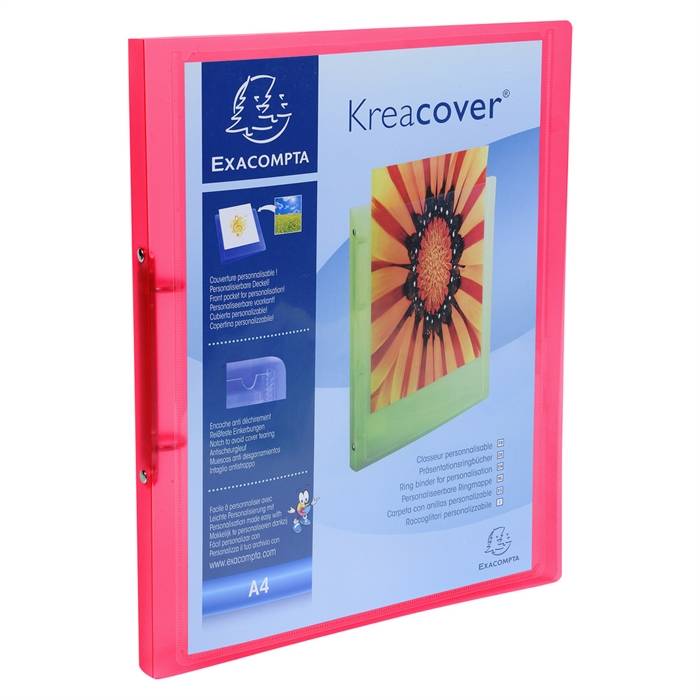 Präsentationsringbuch Chromaline A4 Maxi 15mm 2 Ringe farbig sortiert-3