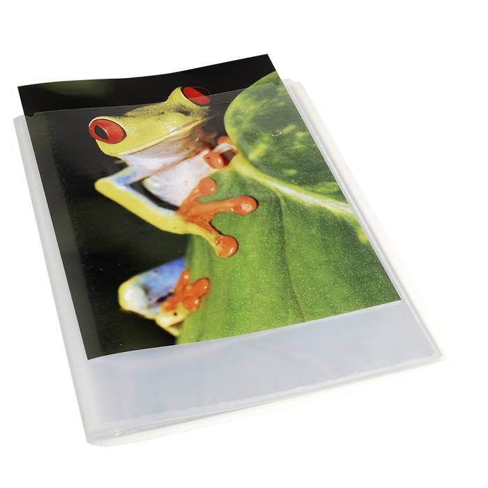 EXACOMPTA Sichtbuch PP 20Hüllen A4 weiß tr-1