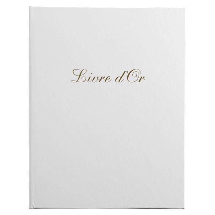 EXACOMPTA Gästebuch "Livre d'Or", 270 x 220 mm, weiß-0