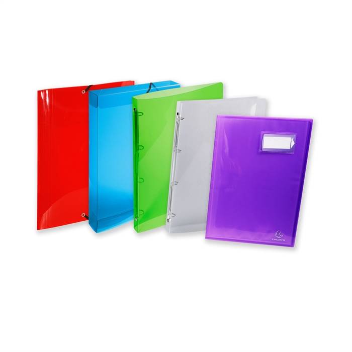 Archivbox aus PP 700Âµ, Rücken 25mm, 25x33 cm für DIN A4 - Crystal-2