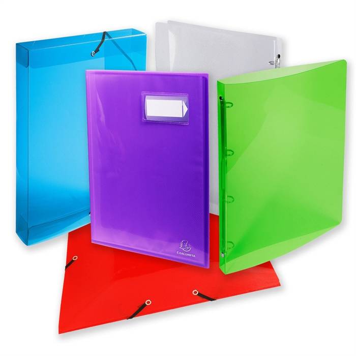 Archivbox aus PP 700Âµ, Rücken 25mm, 25x33 cm für DIN A4 - Crystal-3
