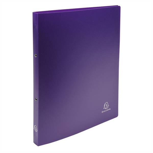 Ringbuch Uni A4 PP 2 Ringe 15mm violett