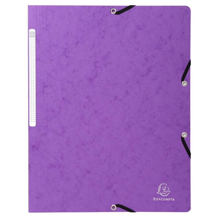 Eckspannmappe Nature Future A4 Manila-Karton 400g violett-0