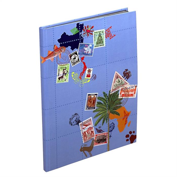 Briefmarken Einsteckalbum Globe Trotter, 16 Seiten, 16,5x22,5cm-3