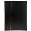 Exacompta Briefmarken Einsteckalbum Halbleder 64 Seiten 225x305cm Schwarz 26161E