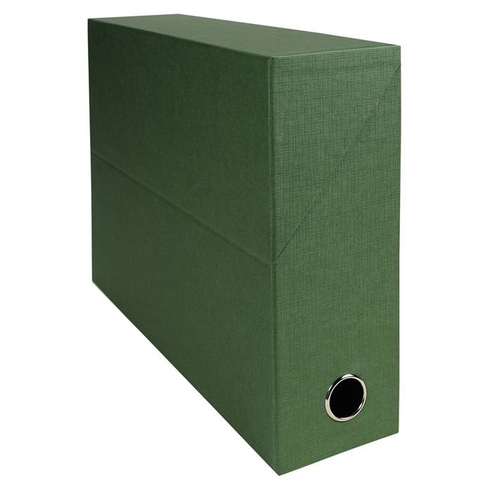 EXACOMPTA Archivbox, DIN A4, Karton, 90 mm, grün (8700782)-0
