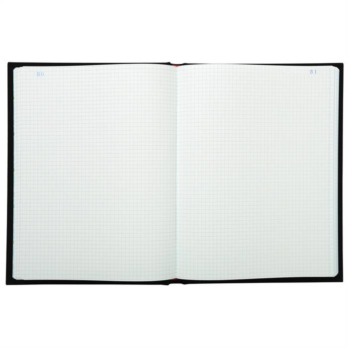 Kladde mit kaschiertem Leineneinband, DIN A4, 250 Blatt, 110g, kariert-2