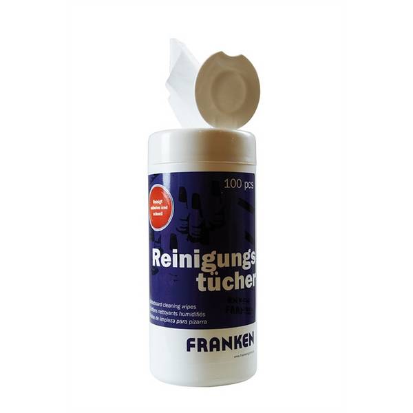 Franken GmbH Franken Z1920, Board cleaning wet cloths, 100 Stück(e)