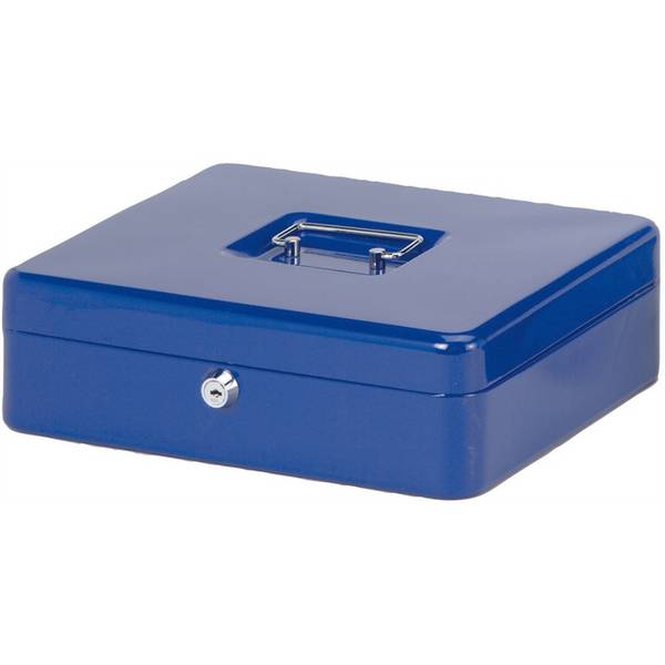 JAKOB MAUL - MAUL - Geldkassette - lackierter Stahl - Blau
