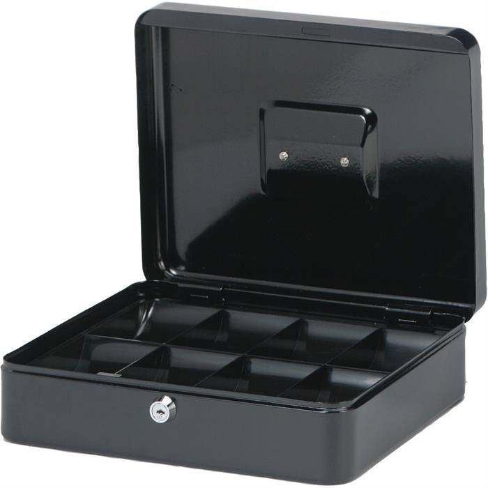 MAUL Geldkassette, schwarz, Maße: (B)300 x (T)245 x (H)90 mm-1