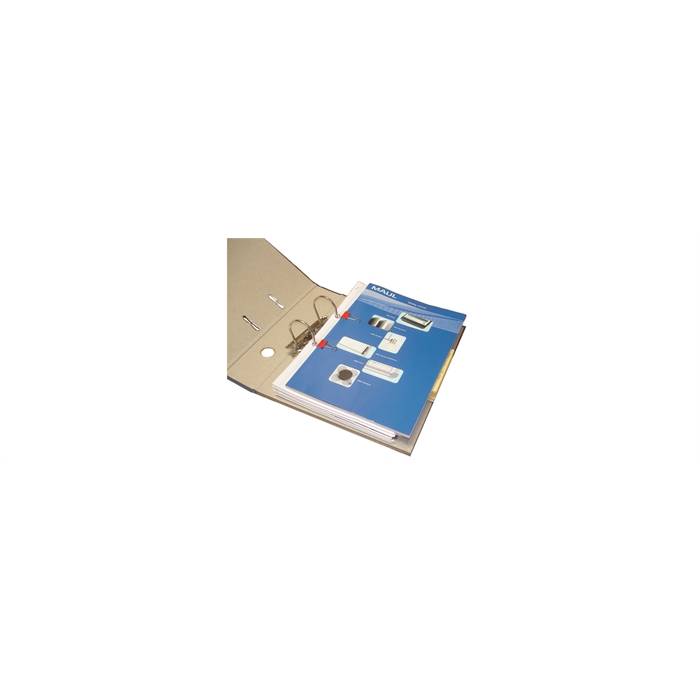 MAUL Briefklemmer maulyÂ®, Metall, Breite: 19 mm, Klemmweite: 7 mm, rot-3