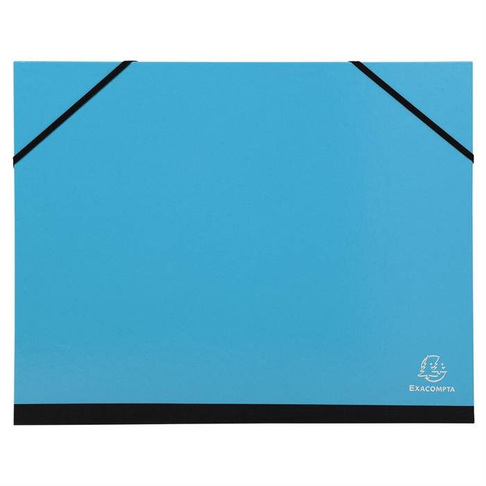 Zeichenmappe 26x33cm mit Gummizug farbig sortiert-0