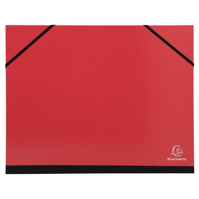 Zeichenmappe 26x33cm mit Gummizug farbig sortiert-3