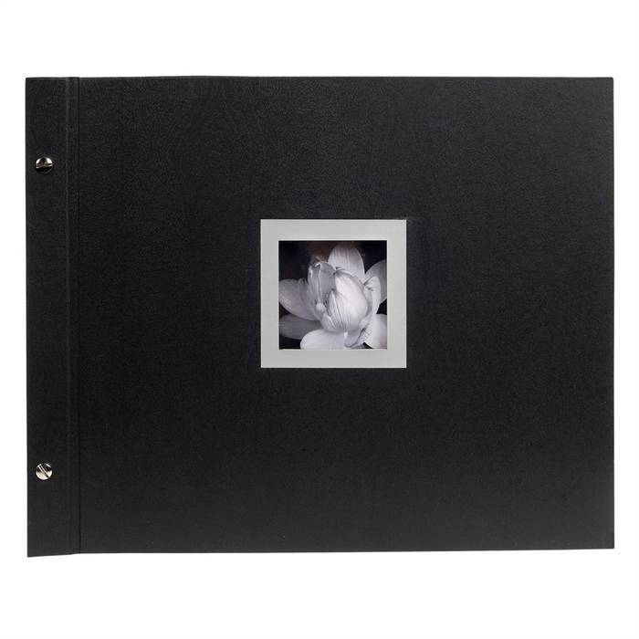EXACOMPTA Schraubalbum Ceremony, 370 x 290 mm, schwarz (8701450)-0