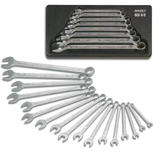 Thumbnail - Hazet 600N/30 Ring-Maulschlüssel-Satz 30teilig Schlüsselweite (Metrisch) 5.5 - 41 mm