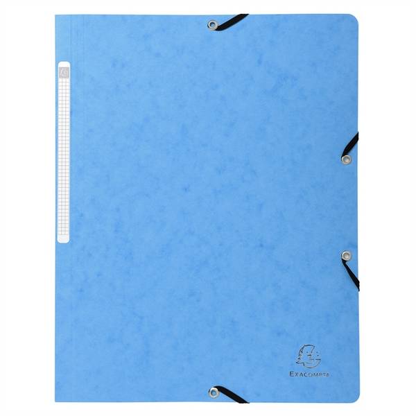 Eckspannmappe Nature Future A4 Manila-Karton 400g hellblau