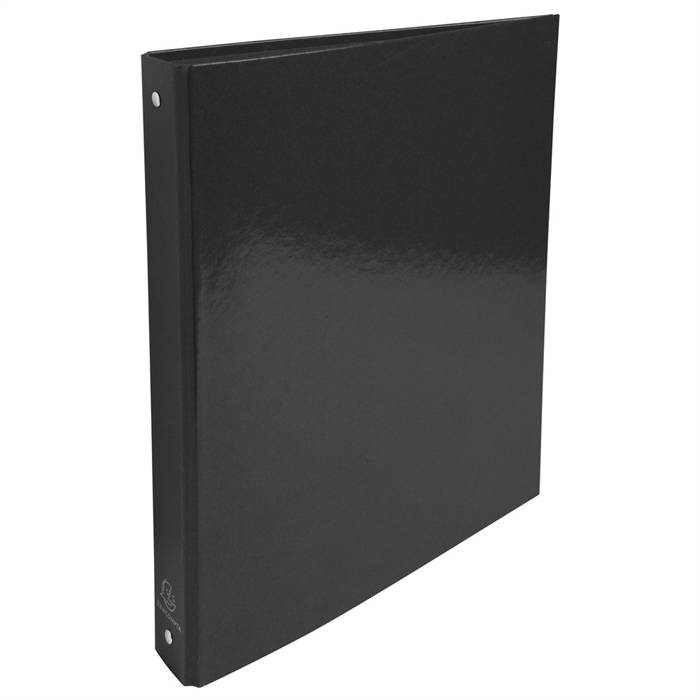 Ringbuch Iderama A4 Pappe 4 Ringe 30mm schwarz-0