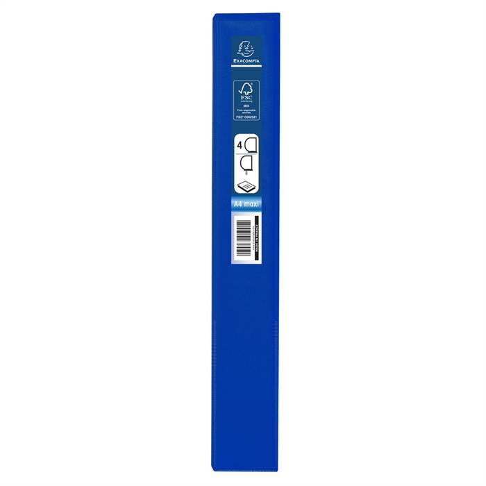 Ringbuch KreaCover A4 30mm 4 Ringe blau-4