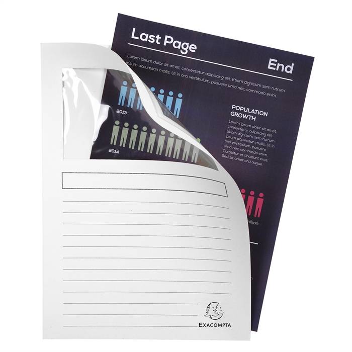 25er Packung Fenstermappe Forever 120g 22x31cm Pastell sortiert-4