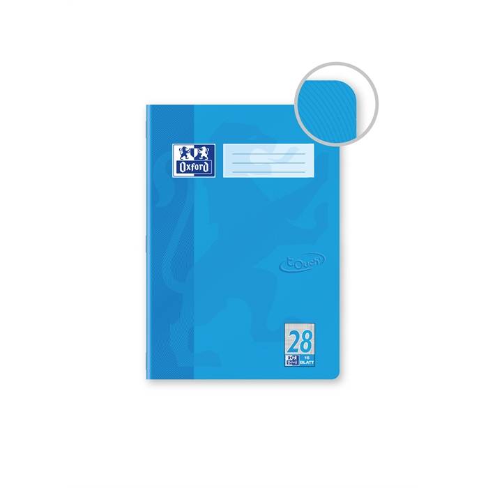Schulheft Touch A4 Lineatur 28 16 Blatt 90g/qm Optik Paper meerblau-4