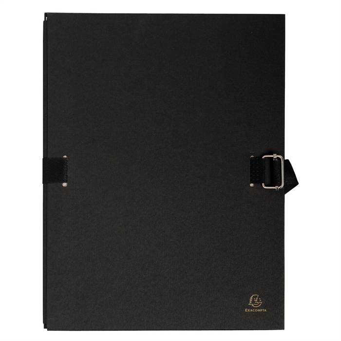 EXACOMPTA Dokumentenmappe, DIN A4, Karton, schwarz-0
