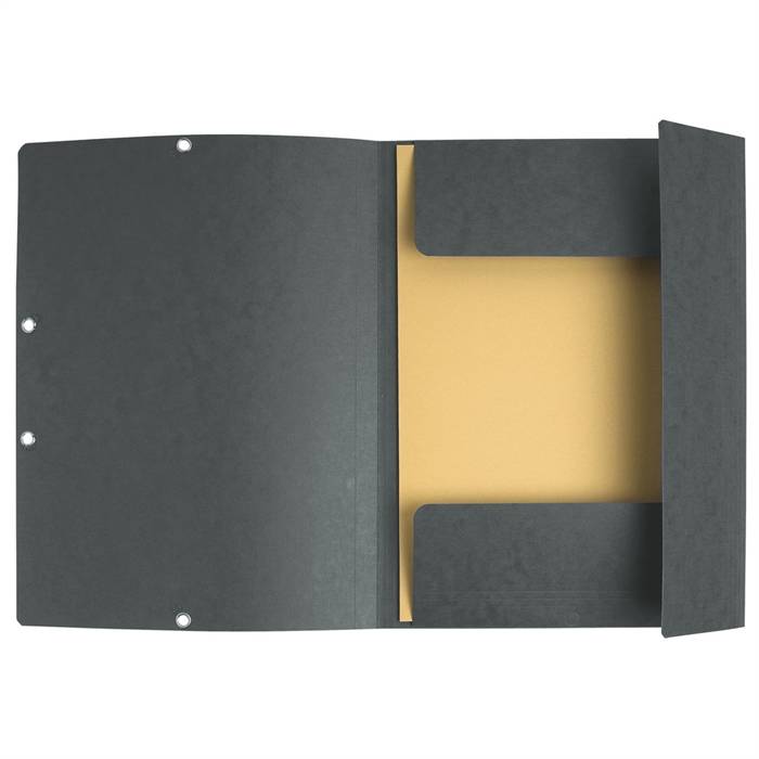 Exacompta Eckspanner Nature Future 55511E DIN A4 400g Karton grau-1