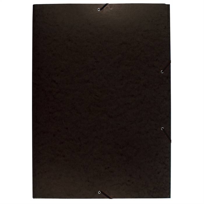Eckspannmappe A2 Manila-Karton 600g schwarz-0