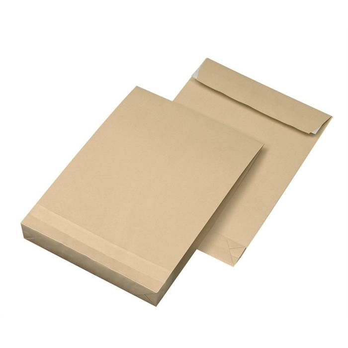MAILmedia Faltenversandtasche mit Haftklebestreifen, B4-0