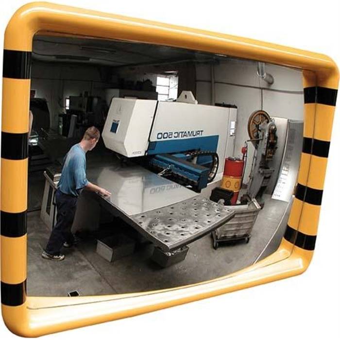 Industriespiegel B500xH300 mm gelb/schwarz für Innen - Artikel: 7830106650-0