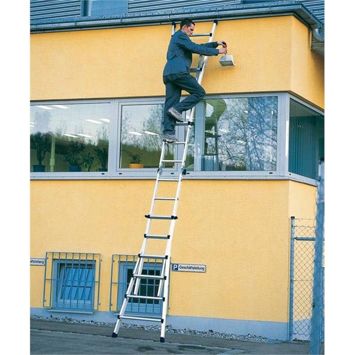 Zarges Teleskopleiter 4-teilig| 6,4 m-0