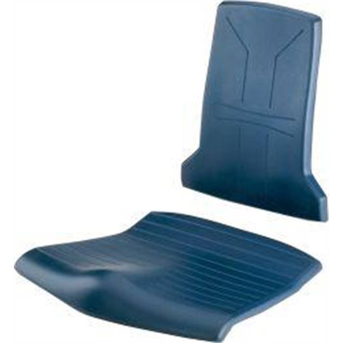 Integralschaumpolster blau für Arbeitsstuhl Sintec-0