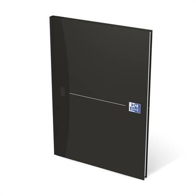 OXFORD Office Gebundenes Buch ""Smart Black"" A4, liniert 7 mm, 96 Blatt, 90 g/mÂ², 5er-Pack
