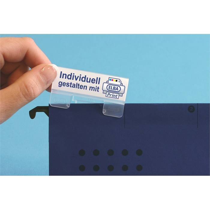 Vollsichtreiter Vertic PP 25 St./Pack. - Artikel: 122020600-2