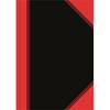 LANDRÃ China-Kladde schwarz/rot, A6, 96 Blatt, 60 g/mÂ², liniert