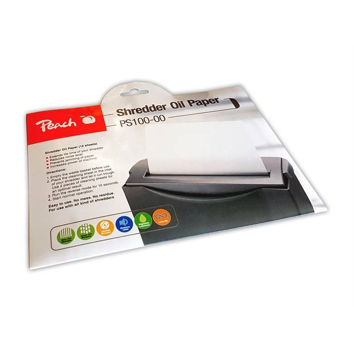 Peach PS100-00 - Schredder-Ölblätter (Packung-0