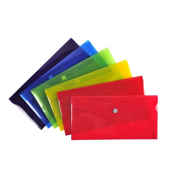 Tasche mit Druckknopf Iderama aus PP.
