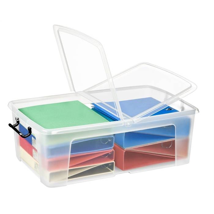 Mehrzweckbox Strata 50 Liter 450x241x695mm transparent-0