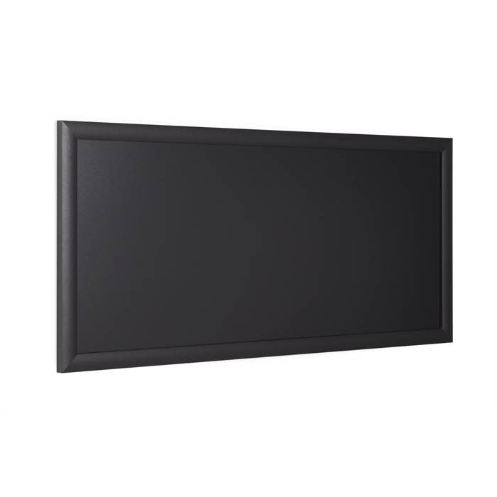 Kreidetafel 100x45cm Holzrahmen schwarz-1
